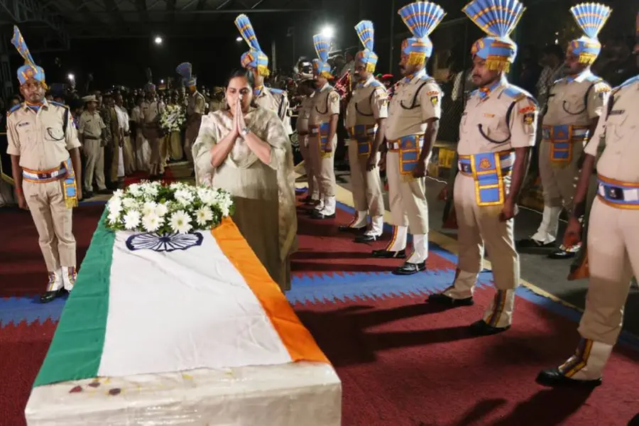 മാവോവാദി ആക്രമണത്തില് വീരമൃത്യു വരിച്ച സിആര്പിഎഫ് ജവാന്റെ മൃതദേഹം ജന്മനാട്ടിലെത്തിച്ചു