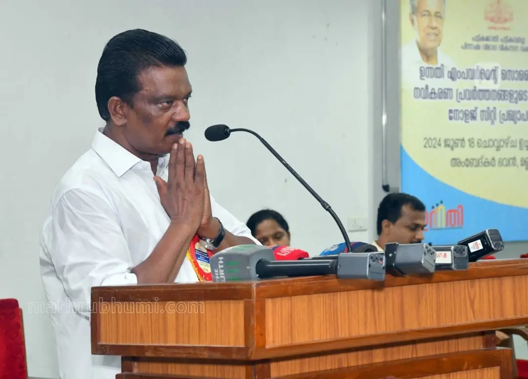 കെ. രാധാകൃഷ്ണന് | Photo: Mathrubhumi