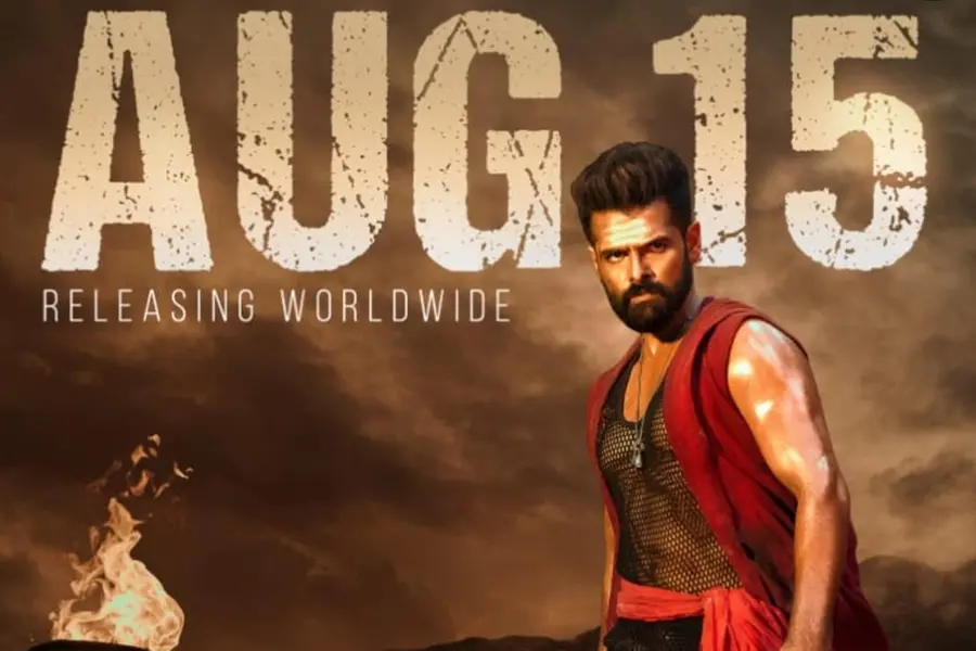 റാം പൊതിനേനി-പുരി ജഗന്നാഥ് പാൻ ഇന്ത്യൻ ചിത്രം 'ഡബിൾ ഐ സ്മാർട്' ഓഗസ്റ്റ് 15 ന് തിയേറ്ററുകളിൽ