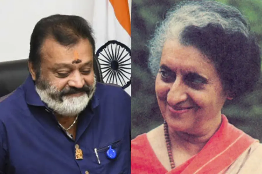 ഇന്ദിരാ ഗാന്ധി ഇന്ത്യയുടെ മാതാവ്, കരുണാകരനും നായനാരും രാഷ്ട്രീയ ഗുരുക്കന്മാര്- സുരേഷ് ഗോപി