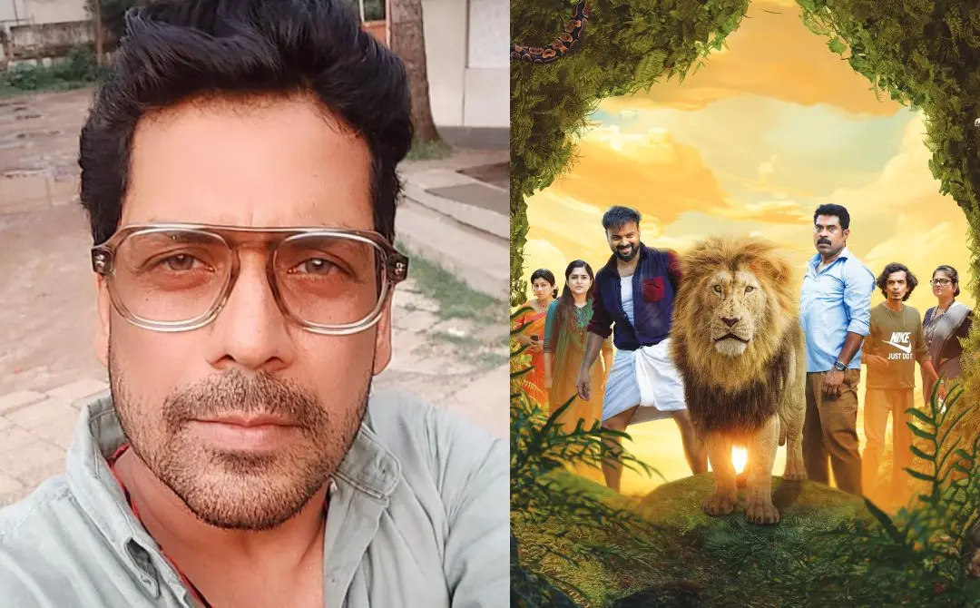 സംവിധായകൻ ജെയ് കെ, ഗ്ർർർ സിനിമയുടെ പോസ്റ്റർ | ഫോട്ടോ: www.instagram.com/jayrkrishnan/
