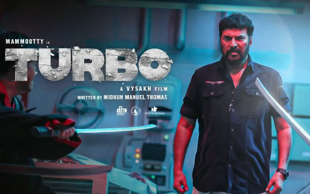 'ടർബോ'യിൽ മമ്മൂട്ടി | ഫോട്ടോ: അറേഞ്ച്ഡ്