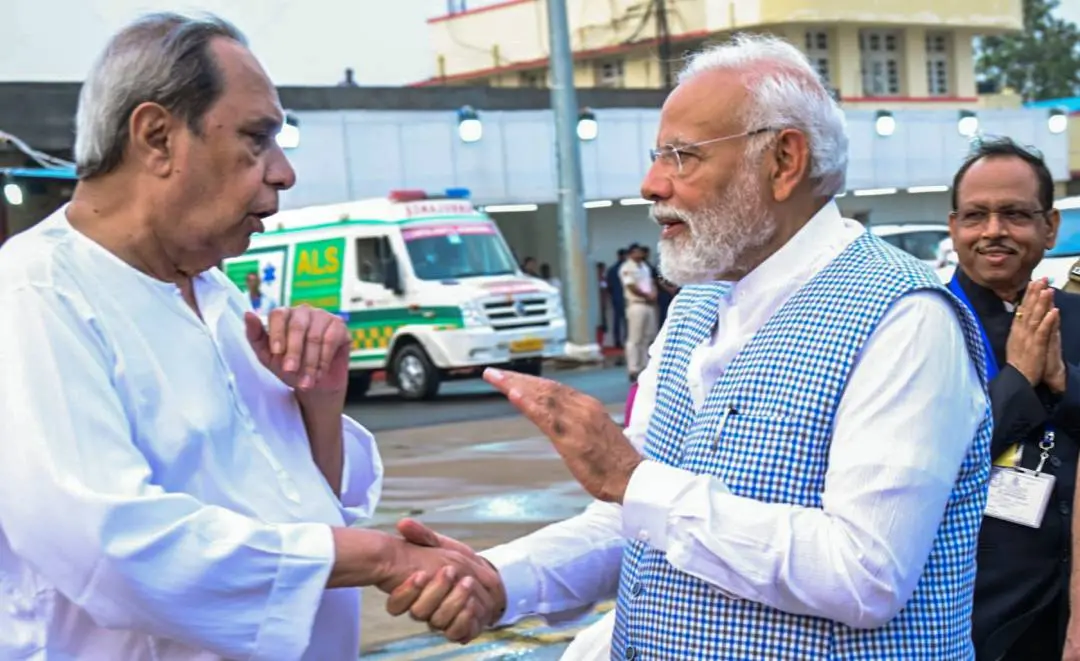 നവീൻ പട്നായിക്കും നരേന്ദ്ര മോദിയും. Photo: PTI