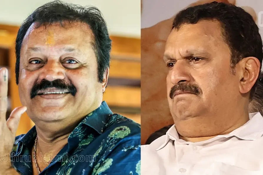 തൃശ്ശൂരില് കാല്ലക്ഷത്തിന്റെ ലീഡുമായി സുരേഷ് ഗോപി; മുരളീധരന് മൂന്നാമത്