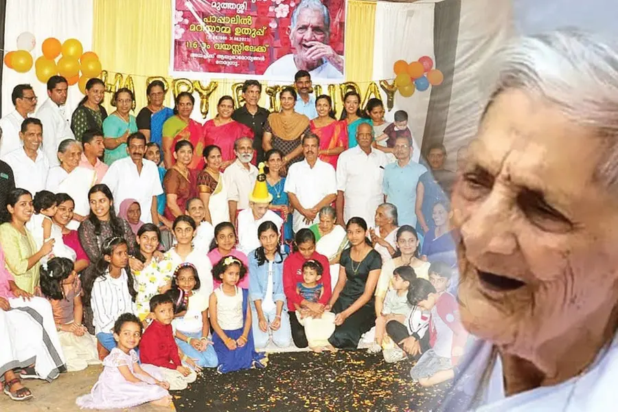 117 -ാം വയസ്സില് മലയോര കുടിയേറ്റ കര്ഷകമുത്തശ്ശി വിടവാങ്ങി