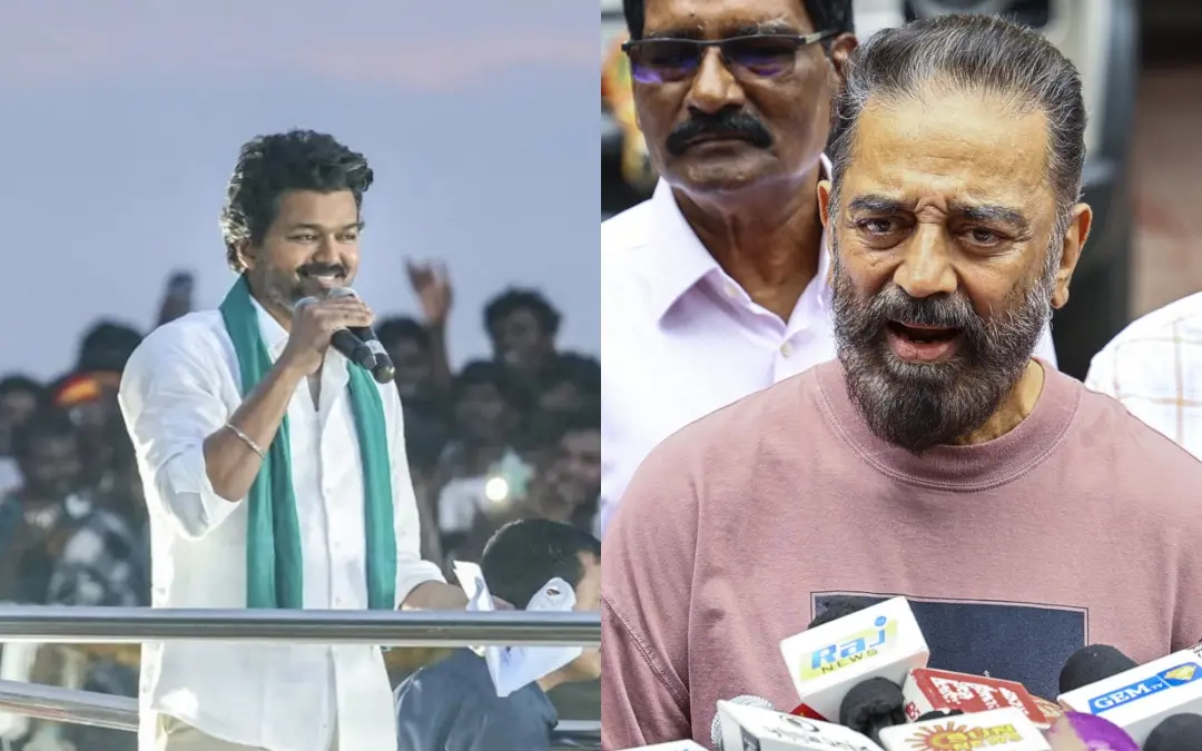 വിജയ്, കമല്‍ഹാസന്‍ | Photo: PTI