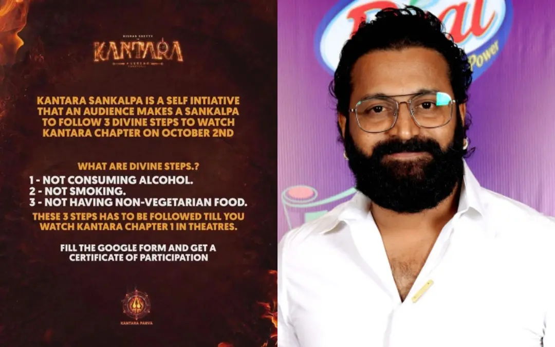 'കാന്താര'യുടെ പേരില്‍ പ്രചരിക്കുന്ന പോസ്റ്റര്‍, ഋഷഭ് ഷെട്ടി | Photo: X/ Comrade Pattisaar, ANI