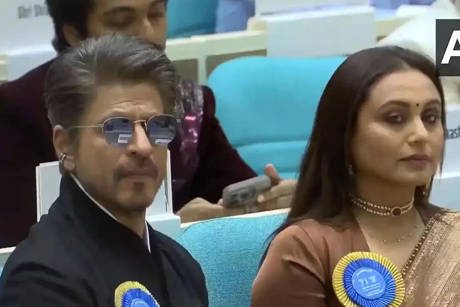 National Film Awards 2025: Mohanlal, Shah Rukh Khan, Rani Mukerji arrive in style