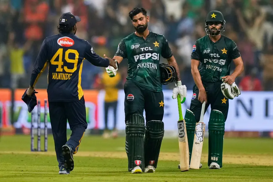Pakistan rally from collapse to beat Sri Lanka by five wickets in Asia Cup