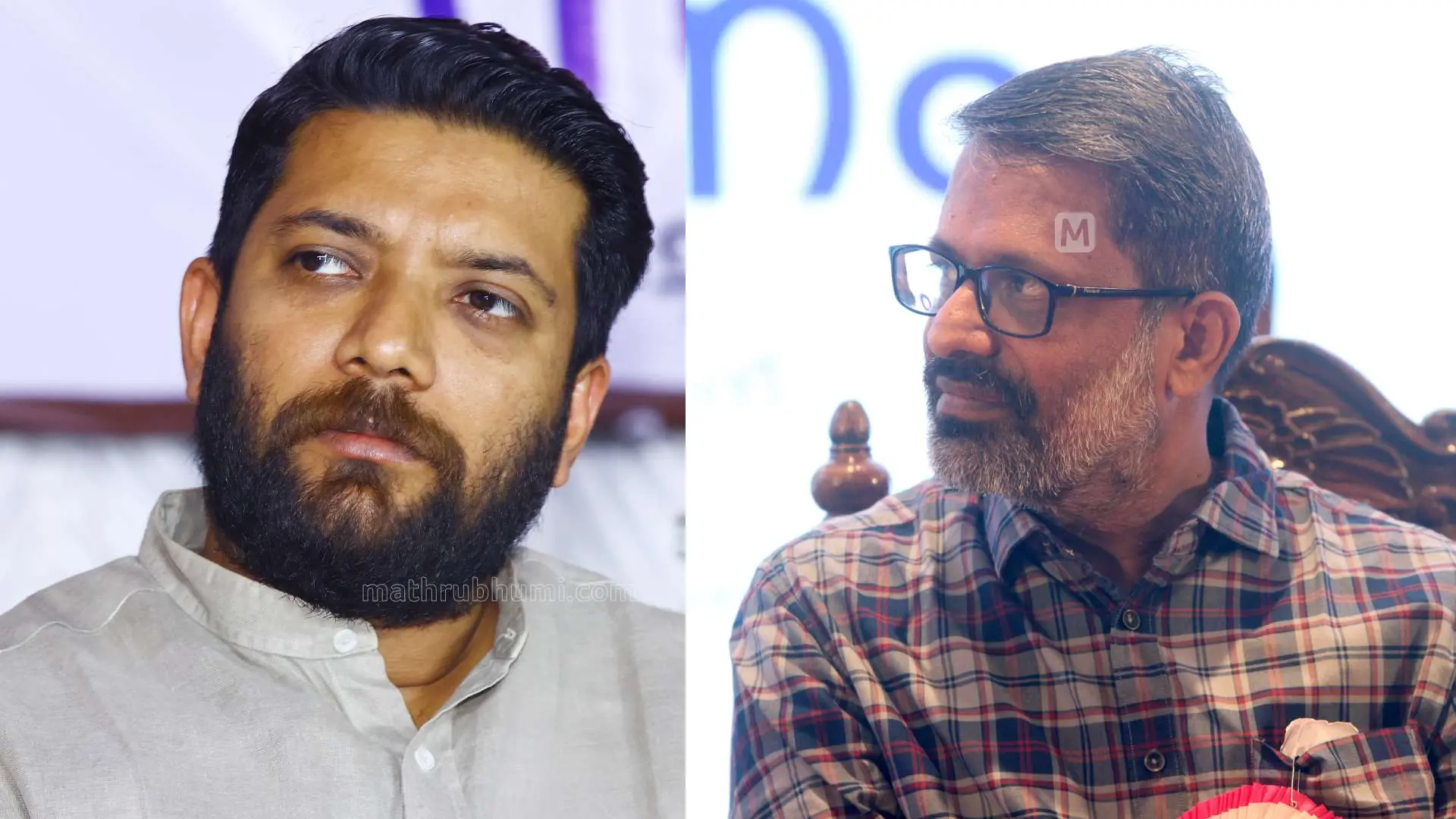 Shafi Parambil; E N Suresh Babu | Photo: Mathrubhumi