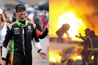 Romain Grosjean returns to Formula 1 five years after horrific Bahrain crash; to wear his children's helmet | WATCH