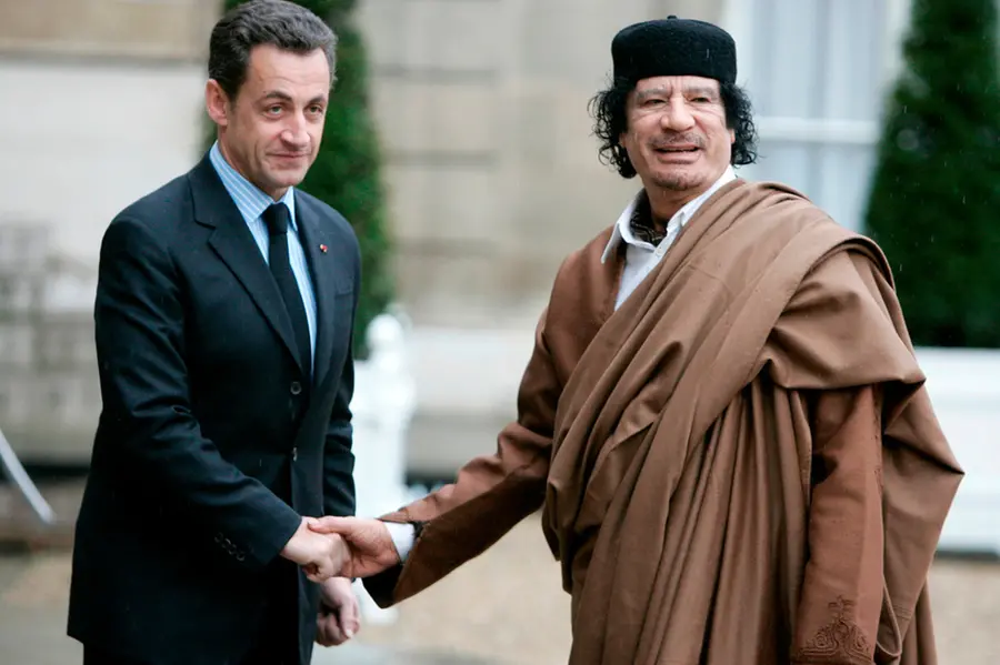 Nicolas Sarkozy Gaddafi