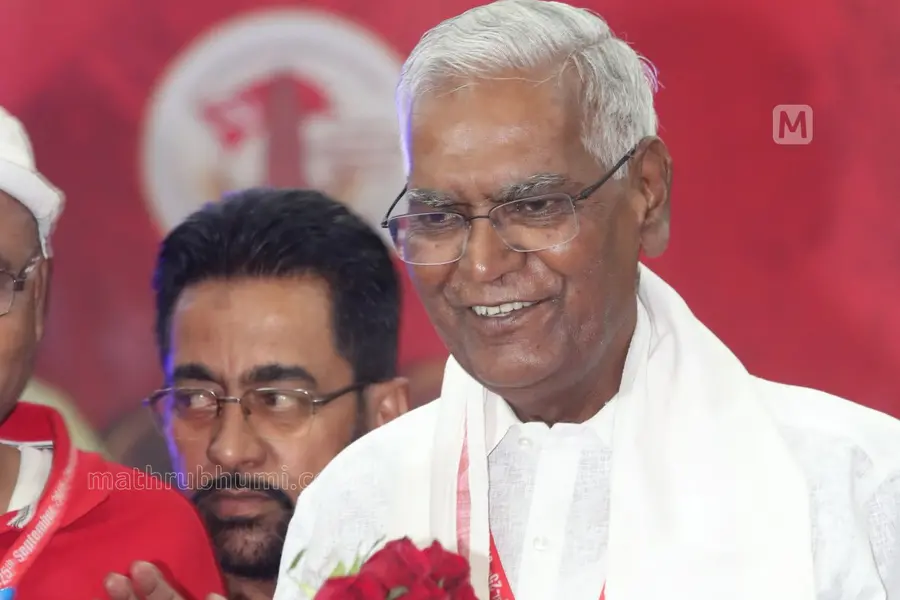 കഠിനപാതകള് താണ്ടിയ സമരജീവിതം, രാജ വീണ്ടും ഇന്ത്യന് കമ്മ്യൂണിസ്റ്റ് പാര്ട്ടിയുടെ അമരത്തേക്ക്