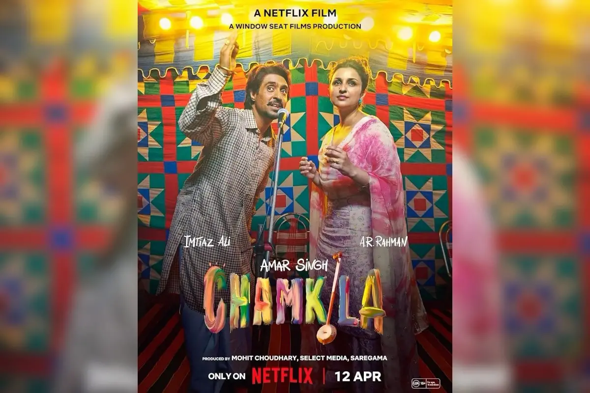 Amar Singh Chamkila movie poster | Photo: IMDb