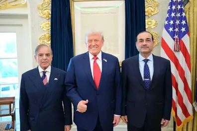 US–Pakistan relations: Trump meets Pakistani Prime Minister Shehbaz Sharif in Washington