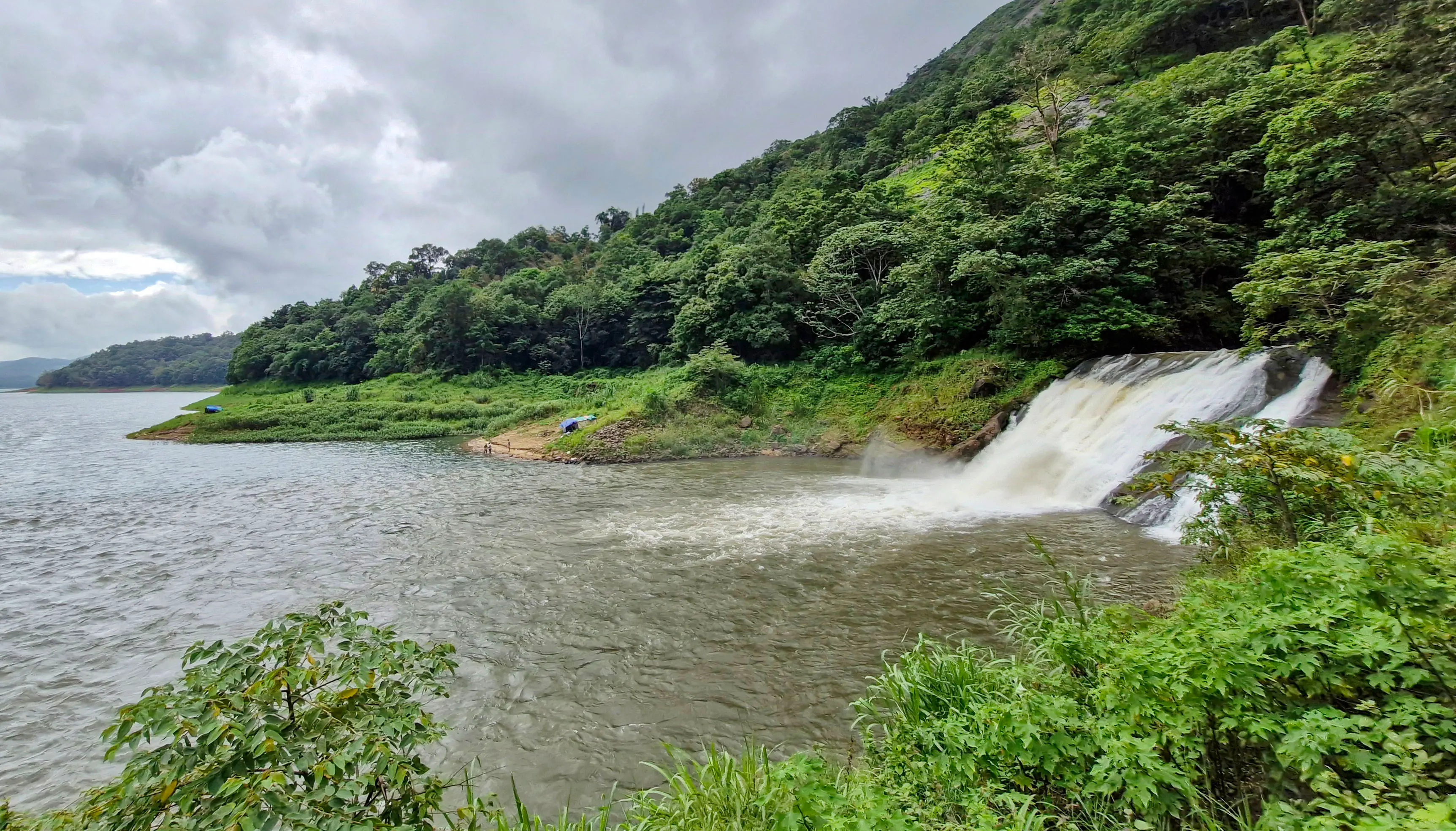 Anchuruli Waterfall | Photo: Sreejith P Raj/ Mathrubhumi
