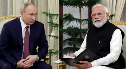 PM Narendra Modi with Russian President Vladimir Putin / File photo: ANI