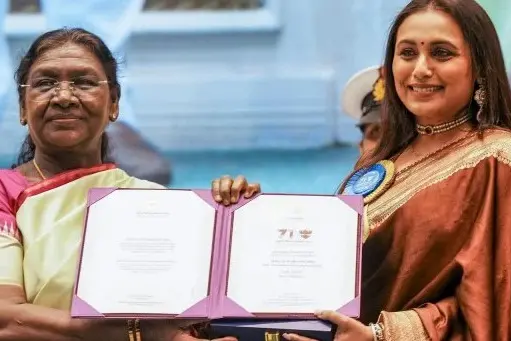 'Just the start': Rani Mukerji eyes more National awards