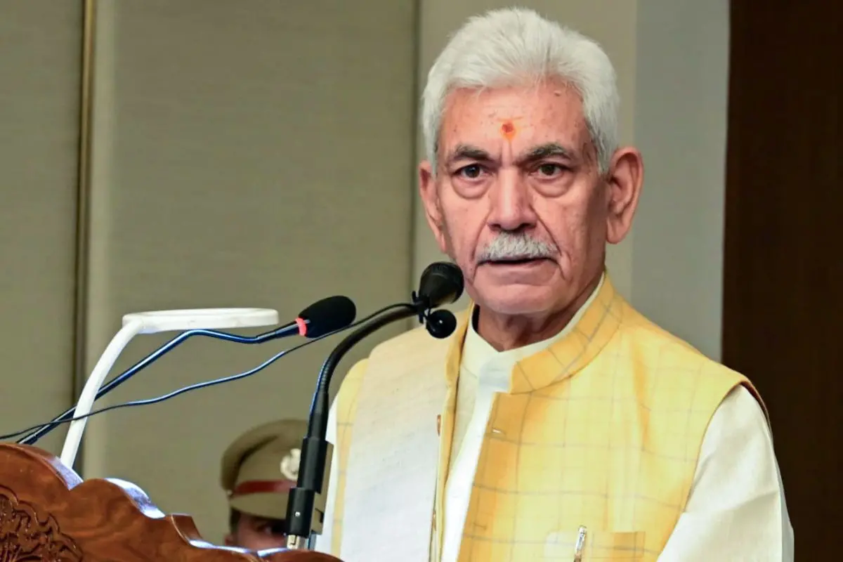 J&K Lieutenant Governor Manoj Sinha | Photo: ANI