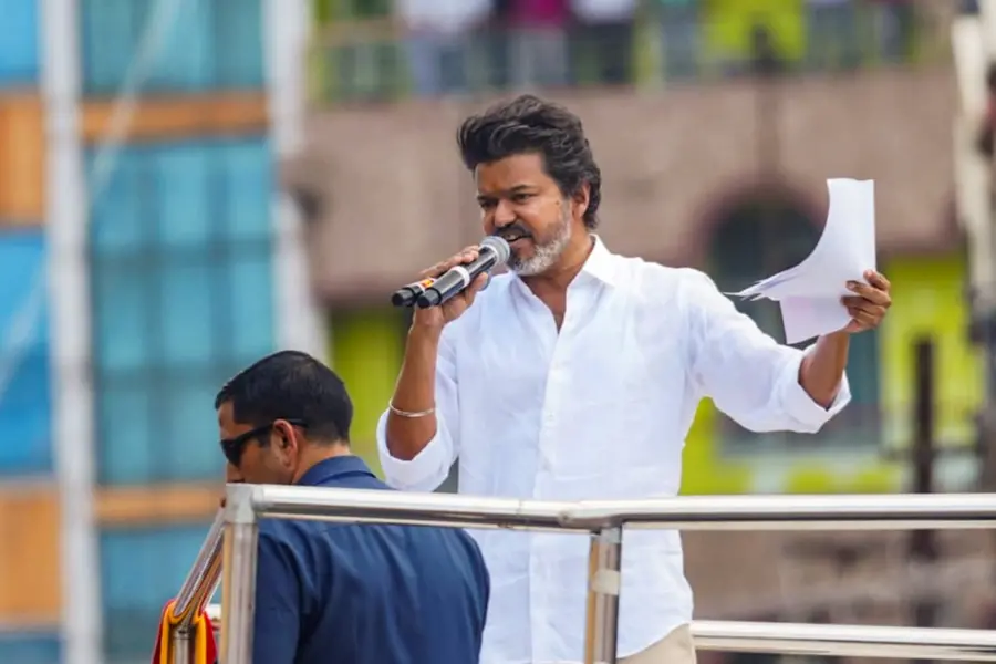 ‘Vote for DMK is indirectly a vote for BJP’ TVK’s Vijay targets DMK, promises people-first govt