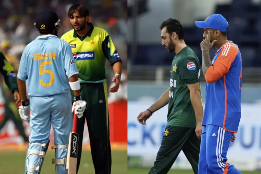 Gambhir, Afridi incident; Suryakumar and Salman Agha during Asia Cup 2025