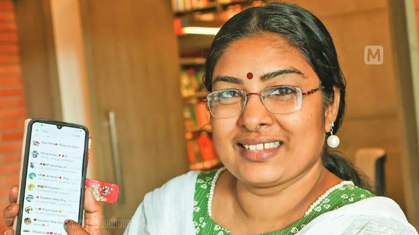 Meet Divya, the teacher behind Kerala’s massive WhatsApp network of 23,000 educators