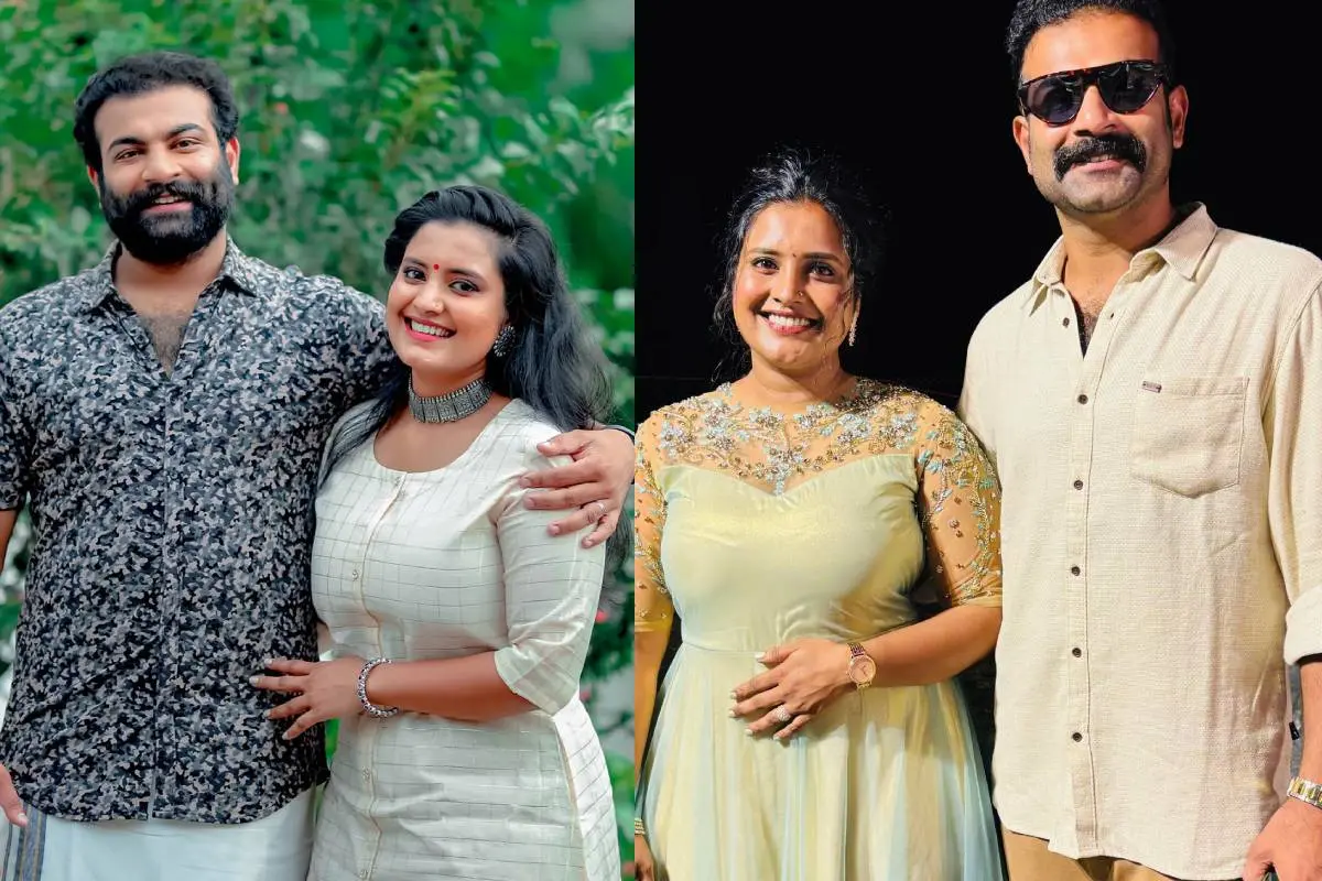 കിച്ചു ടെല്ലസും റോഷ്ന ആൻ റോയിയും | Photo: facebook/ kichu tellus