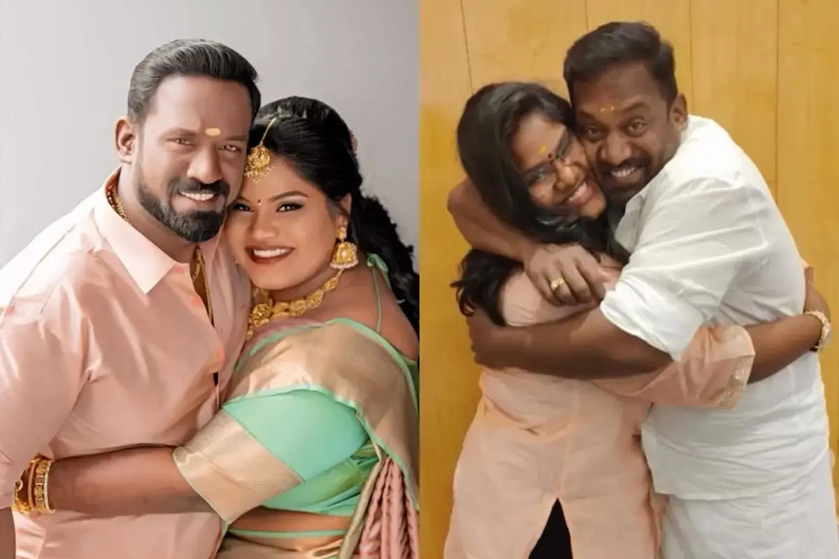 Indraja Shankar with father Robo Shankar | Photo: Video screengrab/ Instagram