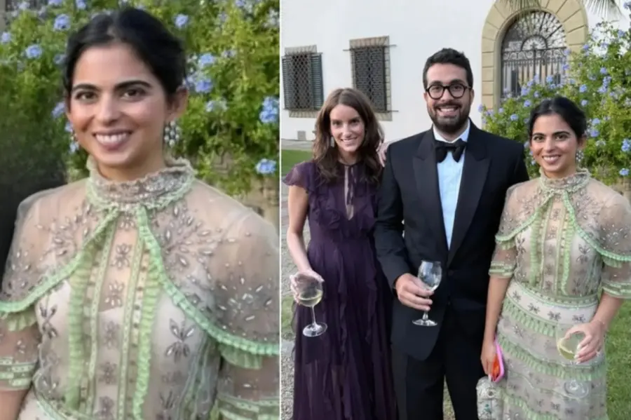 Isha Ambani wears gown worth $6000 for friend's wedding