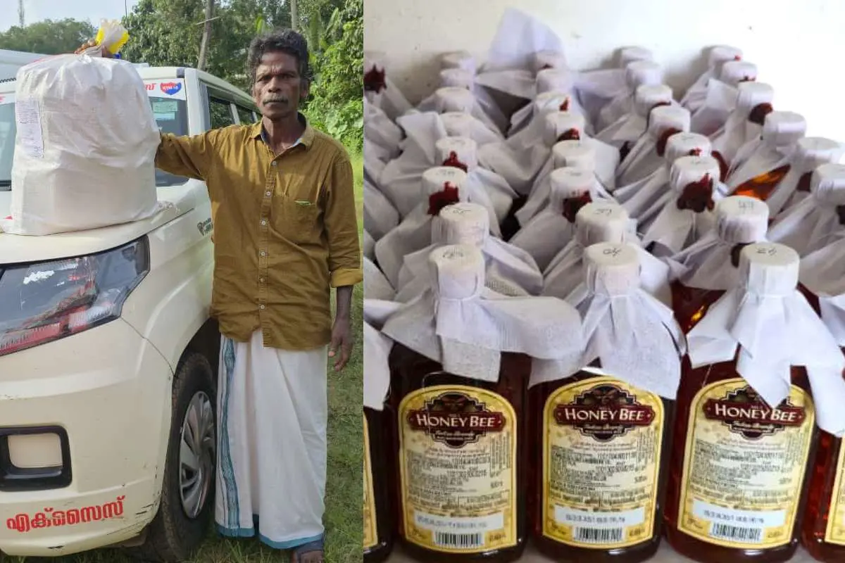 ടി.എൻ.ശശി, പിടിച്ചെടുത്ത മദ്യക്കുപ്പികൾ