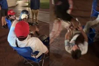 Following Charlie Kirk's assassination, Cameron Higby attacked at free speech debate | WATCH