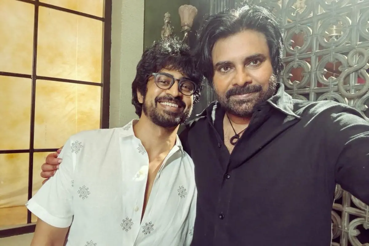 Arjun Das and Pawan Kalyan. | Photo shared by Arjun Das on X.