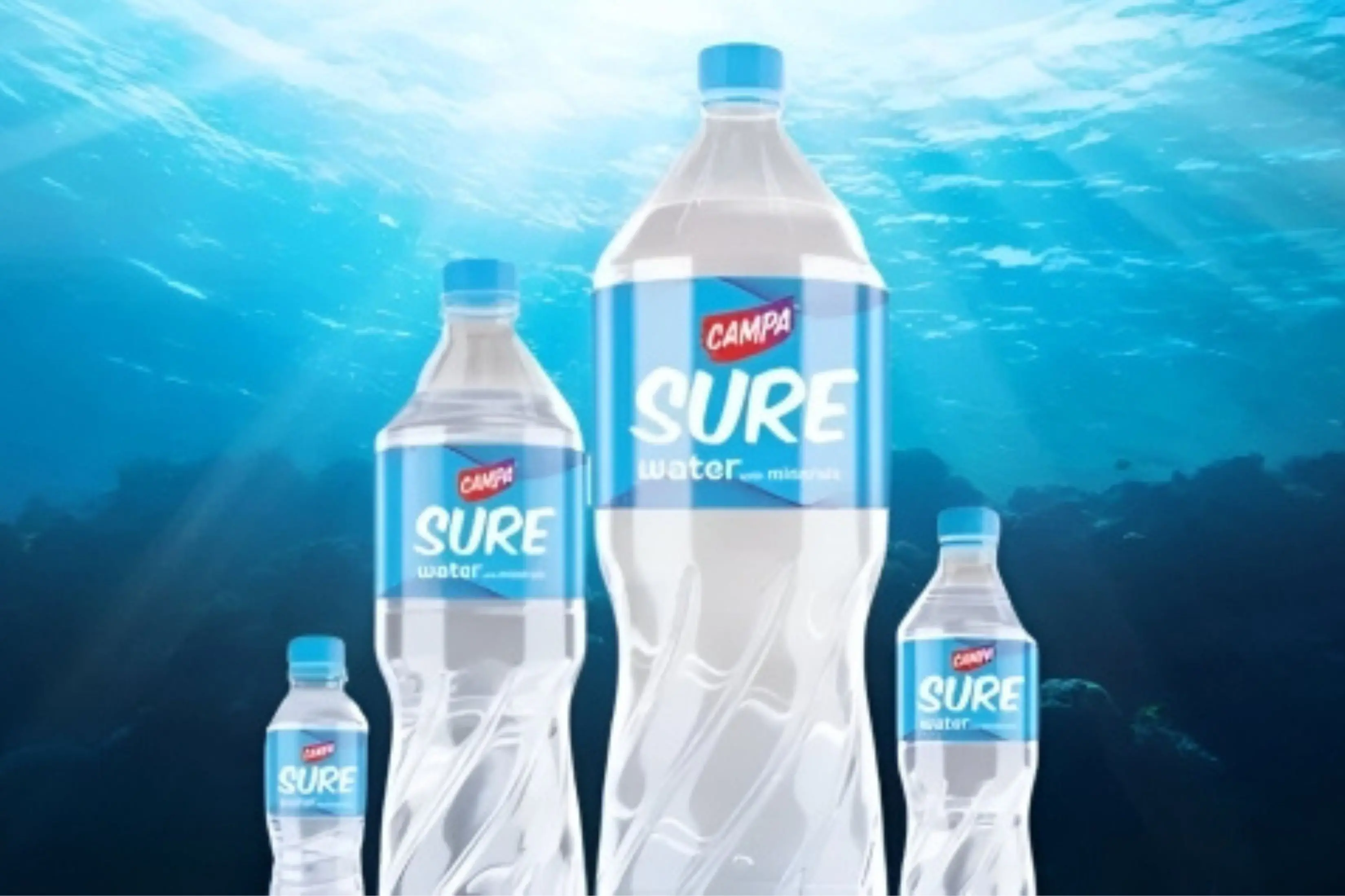 Reliance's new entrant - Campa Sure bottled water, priced at ₹15/litre, takes aim at Bisleri & Kinley. Photo: X