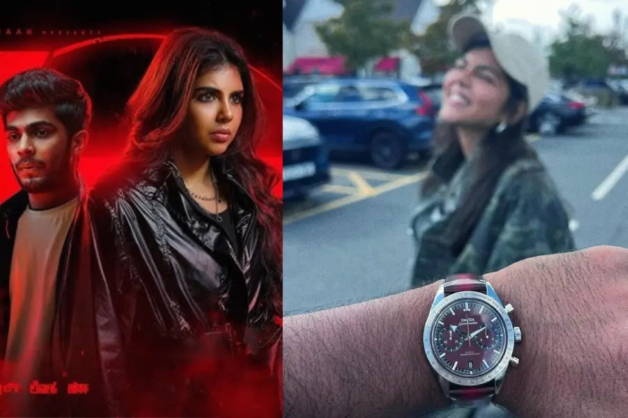 KALYANI PRIYADARSHAN GIFTED OMEGA WATCH