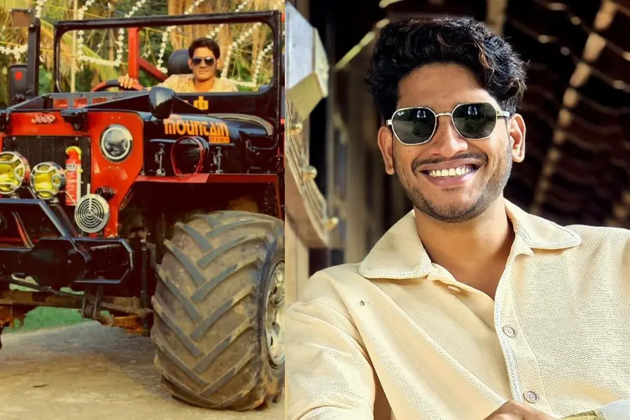 akhil marar self modified jeep