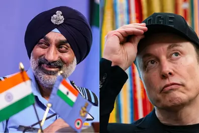‘He is a businessman’: Air Chief Marshal belittles Musk’s view, says drones won’t replace manned craft in warfare | WATCH