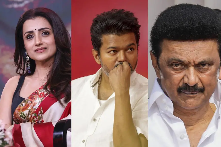 trisha vijay mk stalin bomb hoax