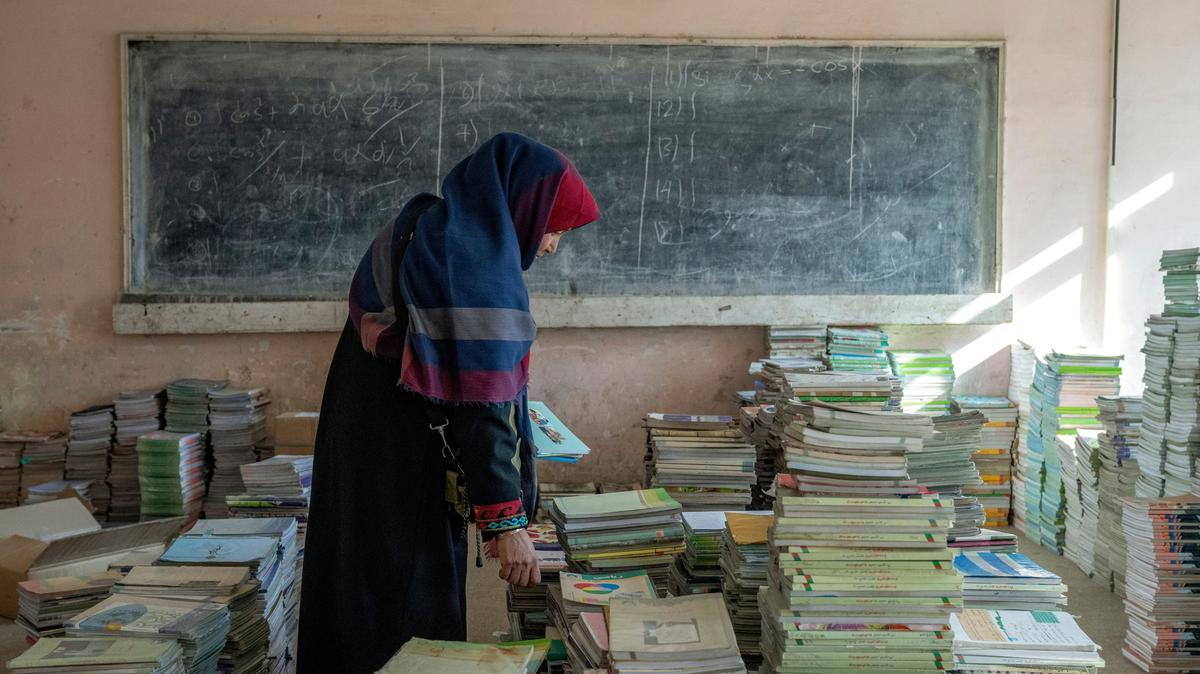 Erasing half the sky: 600 women’s books burned from Afghanistan’s memory