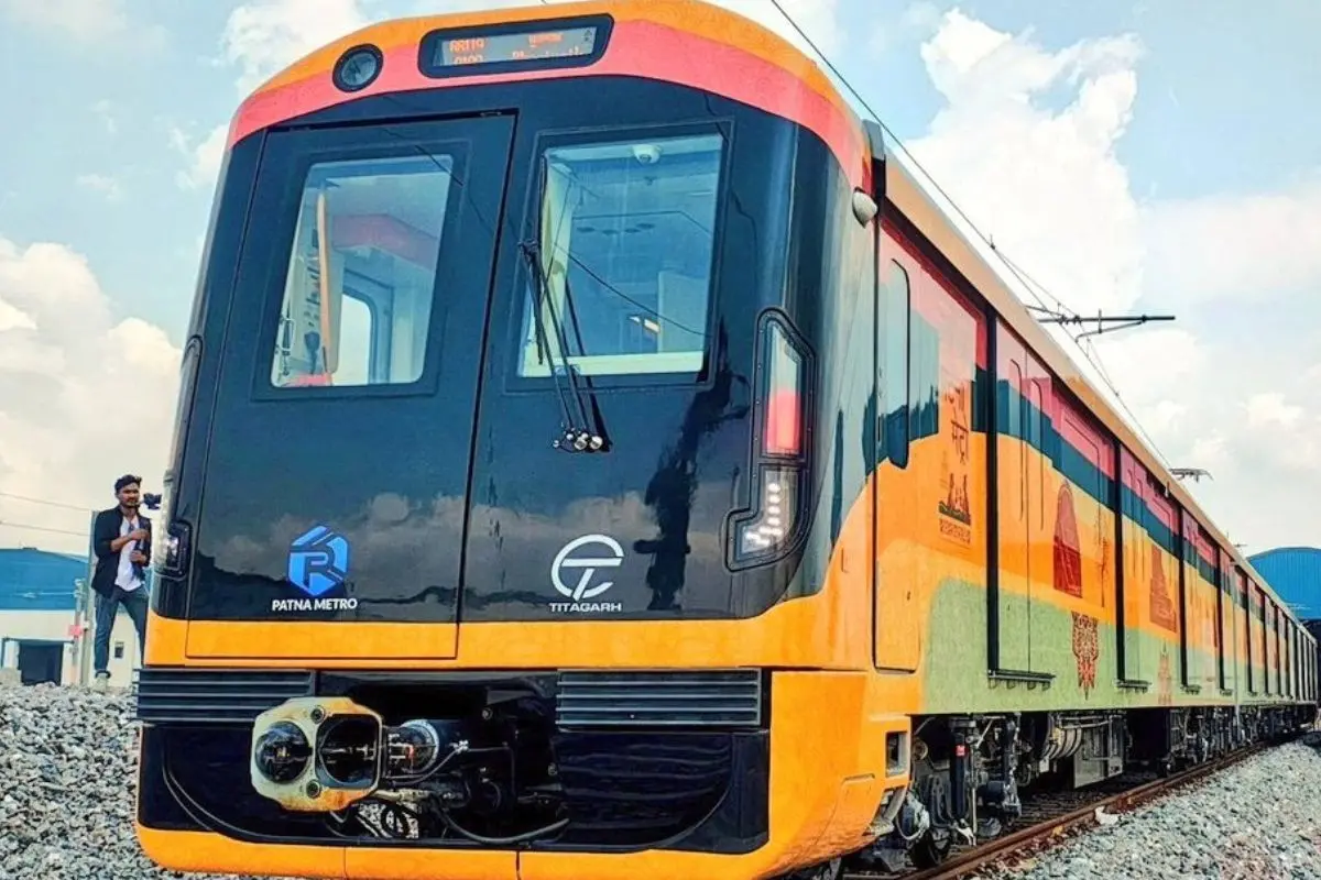 Patna Metro train | Photo: X, @Nalanda_Rising