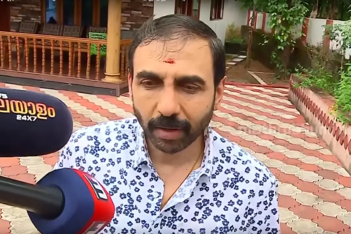 Unnikrishnan Potti | hoto: Screengrab/ mbi news