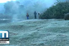 Frost Bites Munnar As Temperature Drops Below Zero