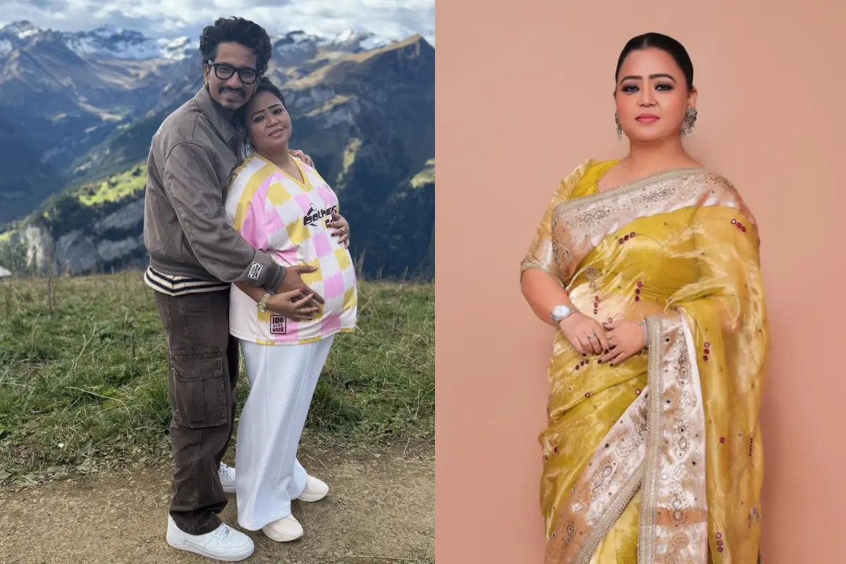Haarsh Limbachiyaa and Bharti Singh
