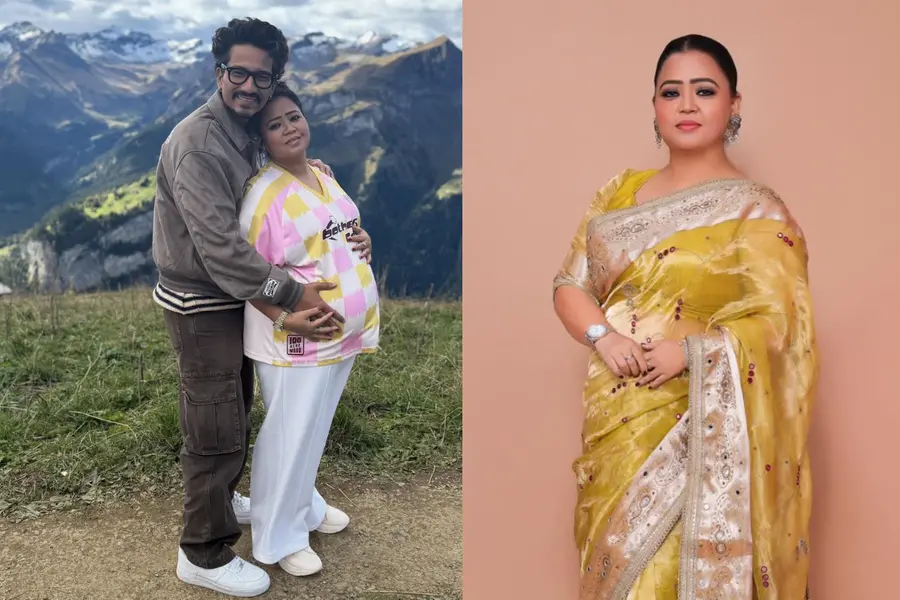 Haarsh Limbachiyaa and Bharti Singh