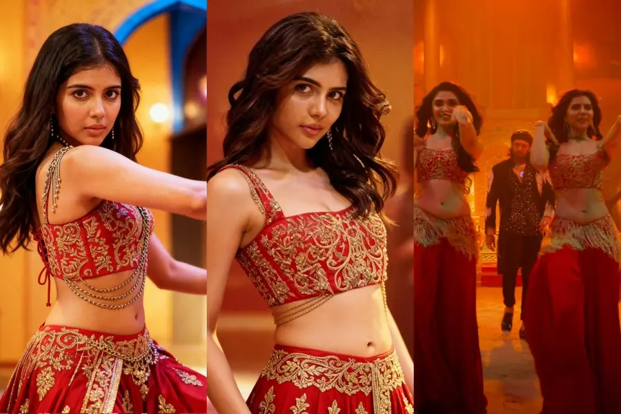 kalyani priyadarshan belly dance krithi shetty genie
