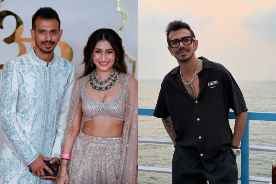 Yuzvendra Chahal and Dhanashree Verma