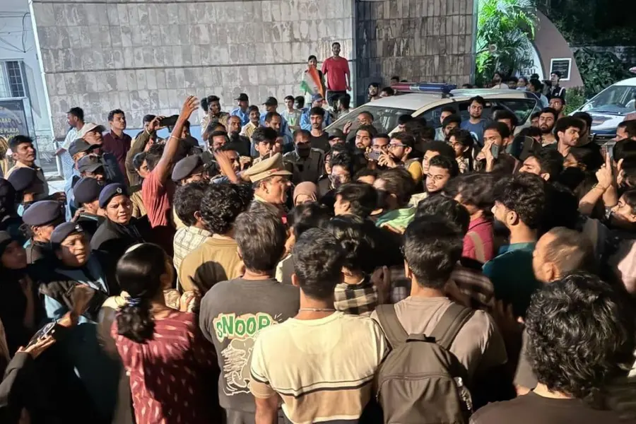 Student groups clash over ‘Palestine Solidarity March' at EFLU campus; case registered