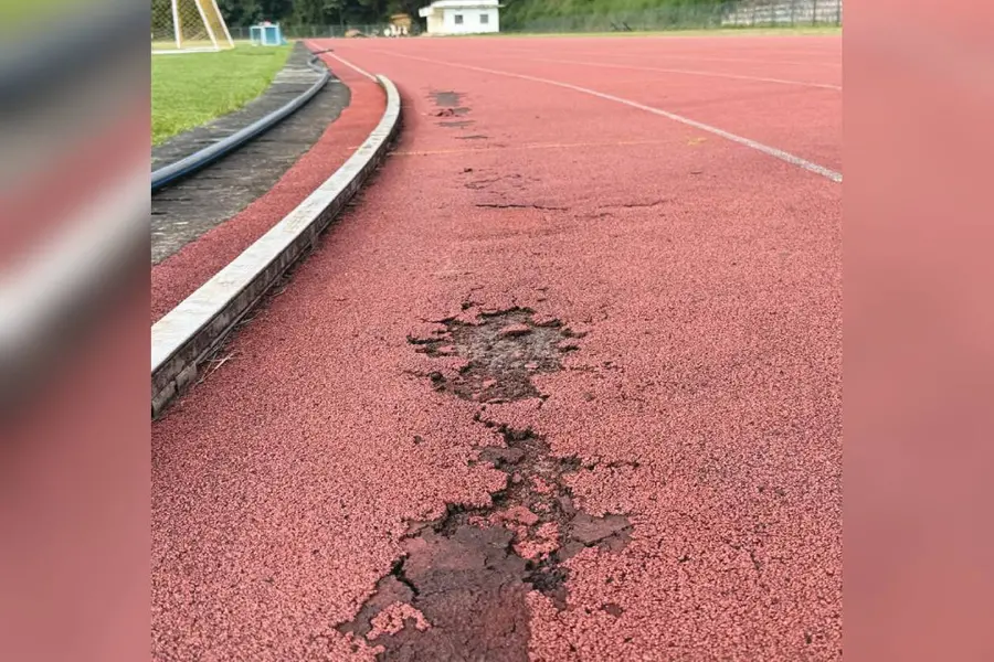 synthetic track