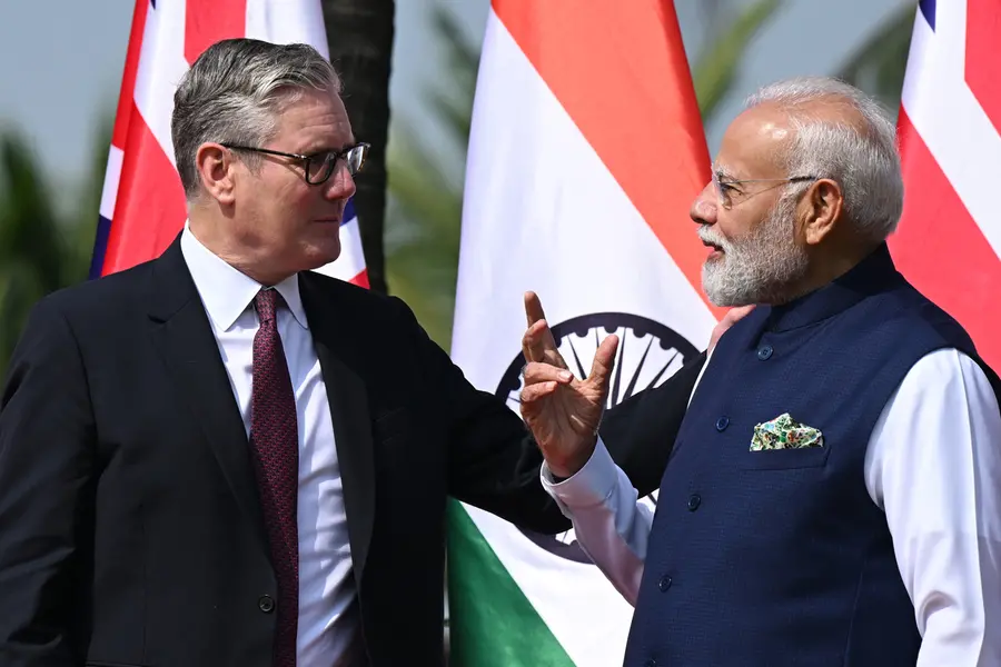 starmer and modi