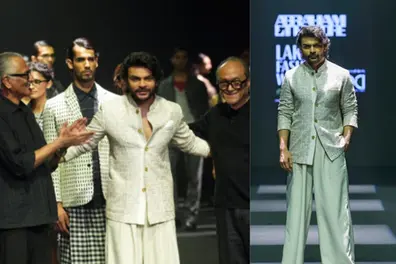 Lungis on Lakme Fashion Week runway? Abraham & Thakore just made it work | WATCH
