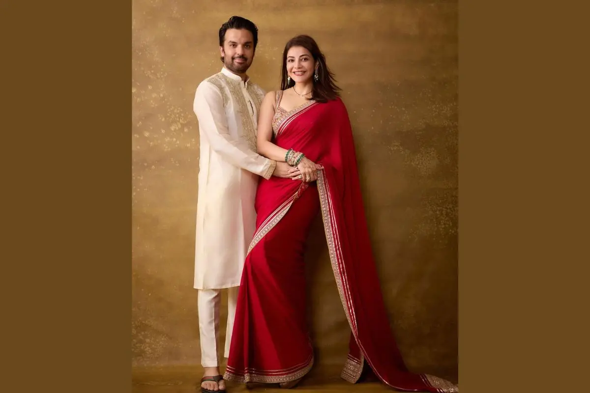 Kajal Aggarwal and her husband Gautam Kitchlu | Photo: Instagram, @kajalaggarwalofficial